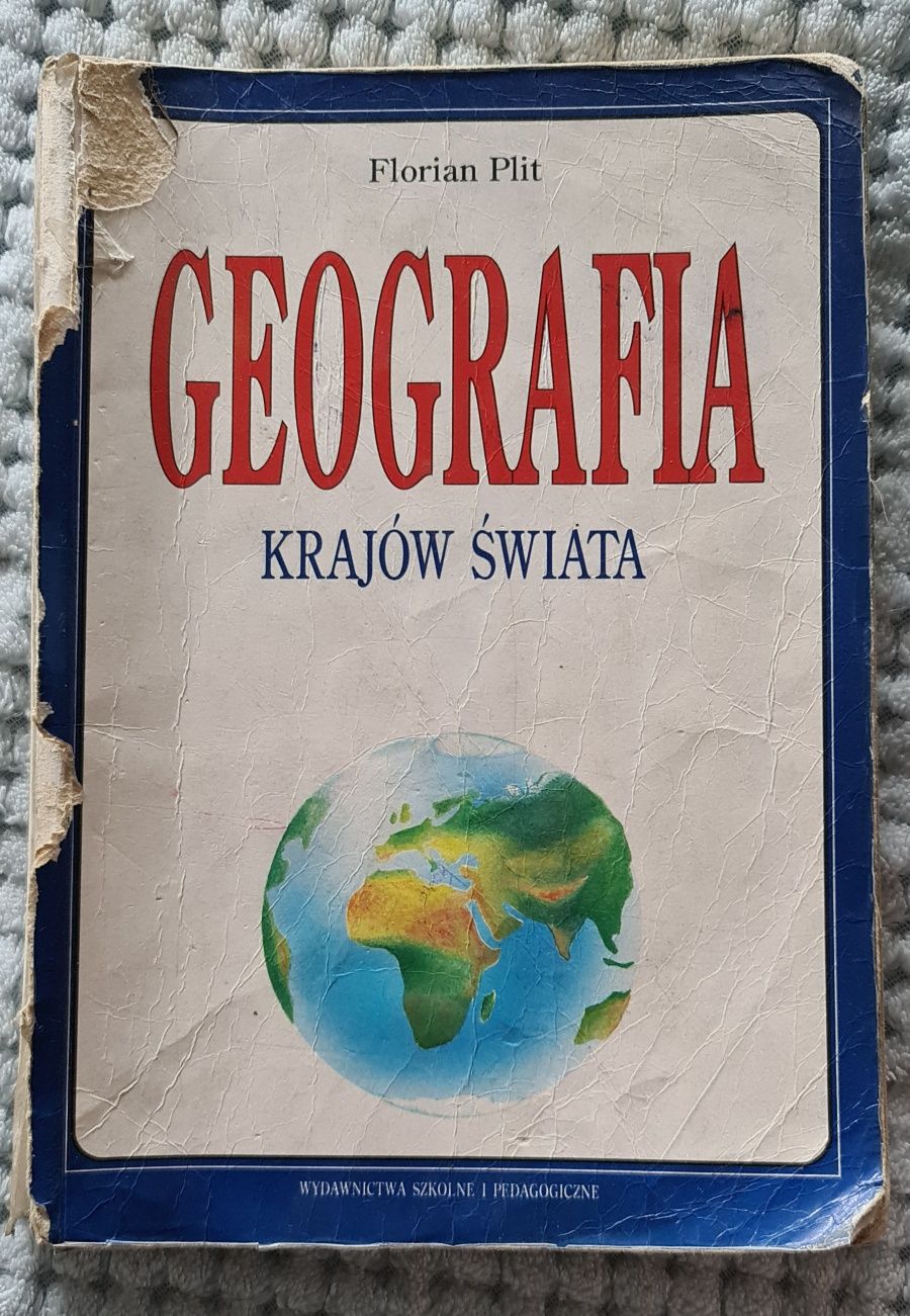 Geografia krajów świata podręcznik do nauki geografii Florian Plit