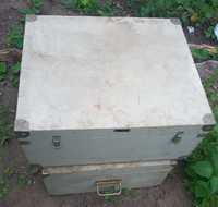 Большой деревянный ящик для инструмента или других хозяйственных нужд
