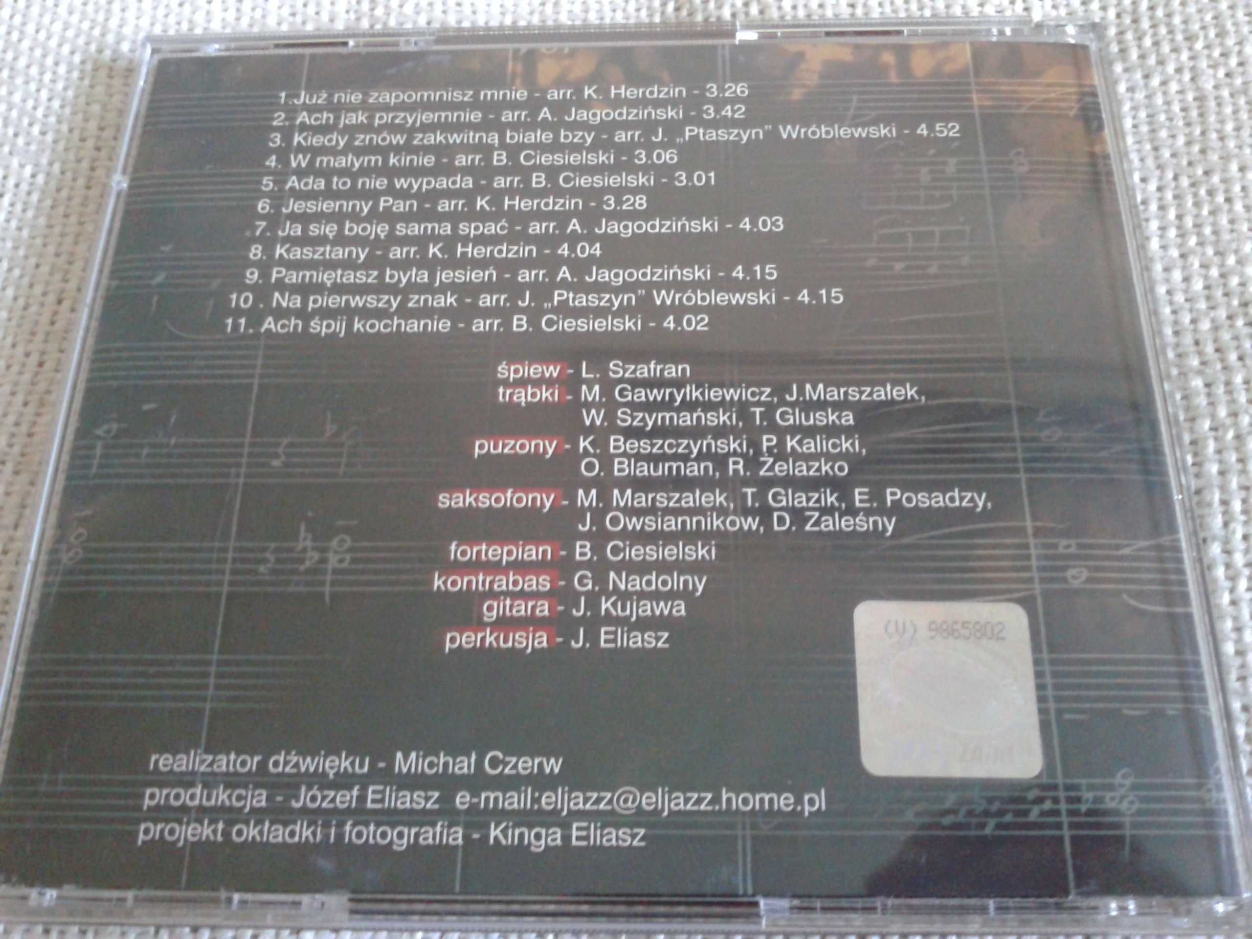 Eljazz Big Band & Lora Szafran - Wspomnienia  CD