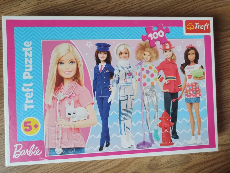 Puzzle barbie 5+
