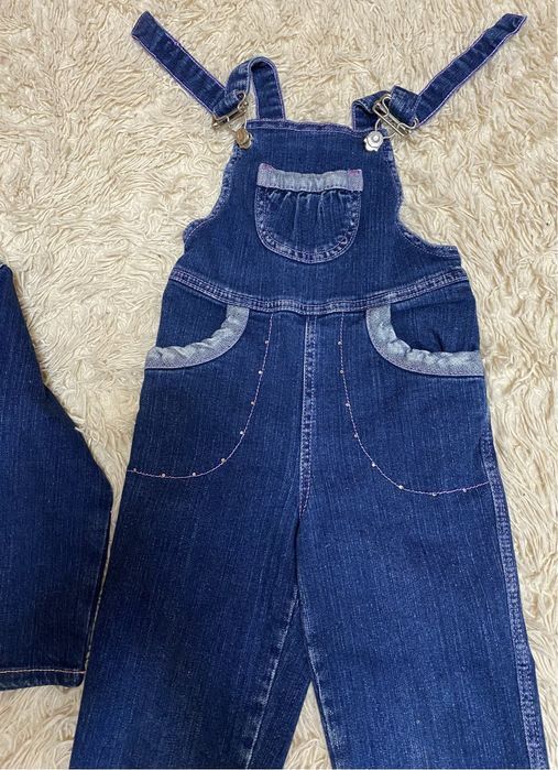 Полукомбінезон джинсовий  р 98  Глорія Джинс  на худеньку дівчинку