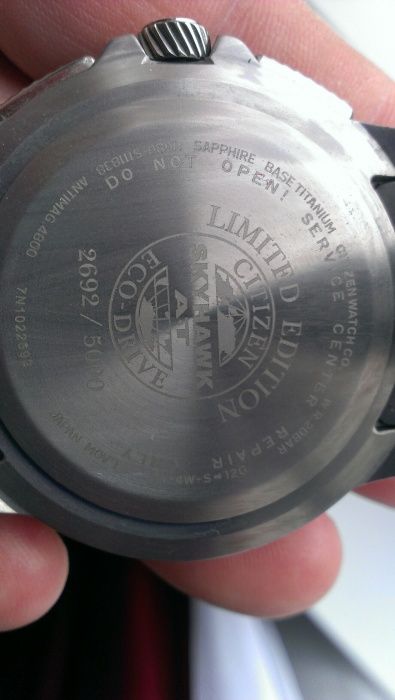 Citizen Promaster Skyhawk A-T Mens Limited Edition Titanium JY8068-56E