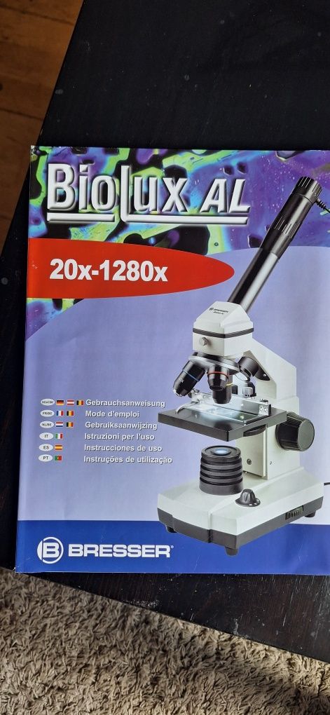 Mikroskop Bresser Bilux 20-1280x