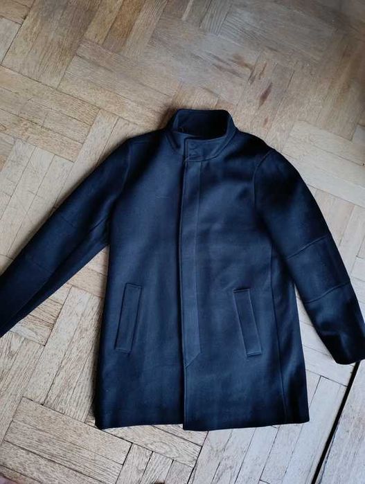 Płaszcz męski ze stójką Lefties rozmiar XL 44 kolor czarny