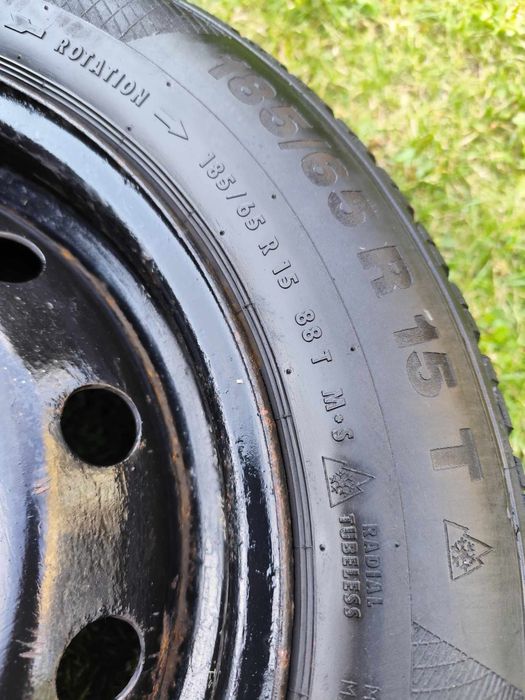 Sprzedam komplet kół zimowych 185/65R15T