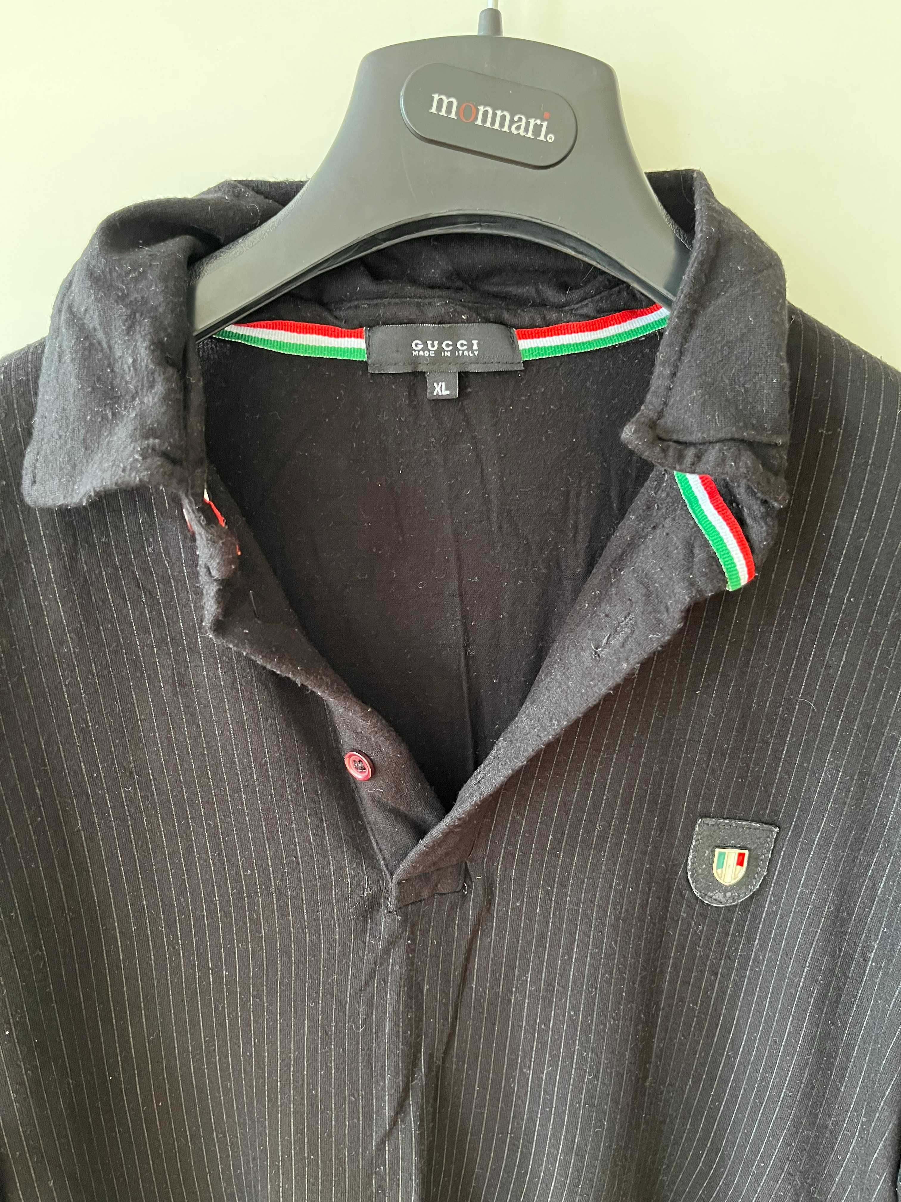 Gucci oryginalne czarne polo