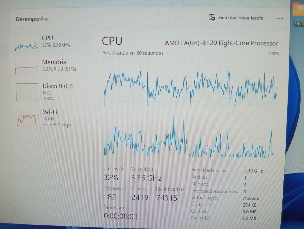AMD FX 8120 + board