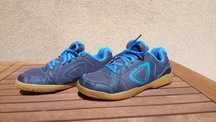 (r.38) Buty sportowe ARTENGO BS 700 JR niebieskie jak nowe na wf/tenis