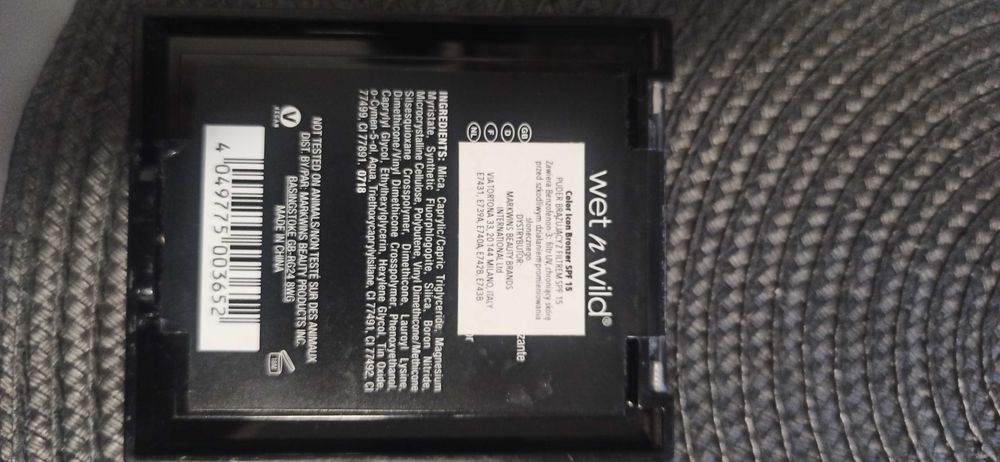 puder brązujący wet n wild coloricon bronzer Ticket To Brazil, E740A