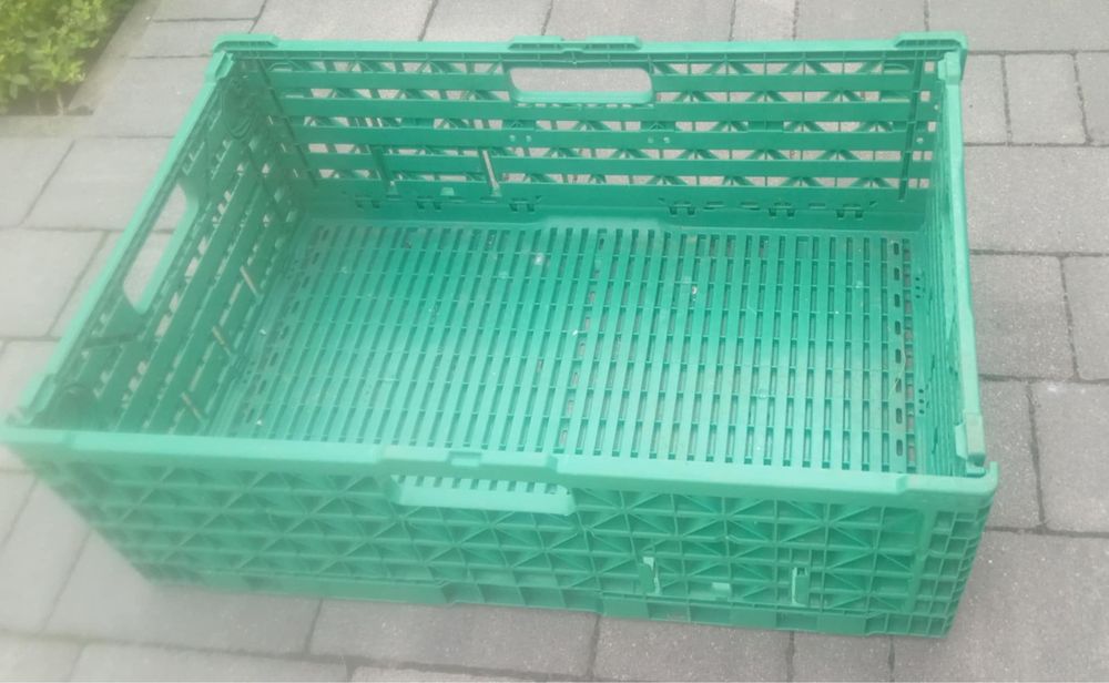 Skrzynka plastikowa składana
