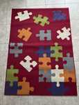 Tapete criança motivo puzzles
