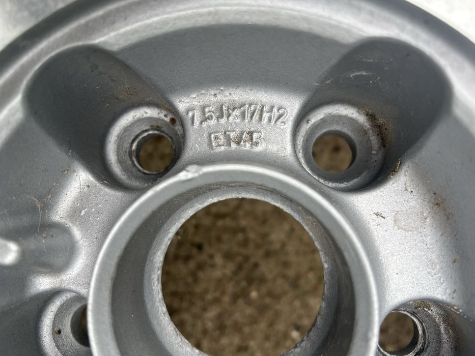Komplet felg audi a4 s4 8E0 orginal 17cali 5x112