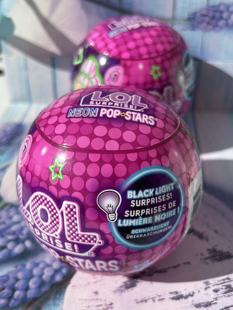 Кулька лол неон поп зірочки lol neon pop stars