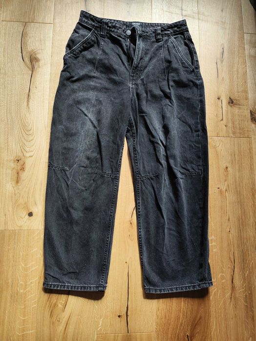 Baggy spodnie czarne CROPP