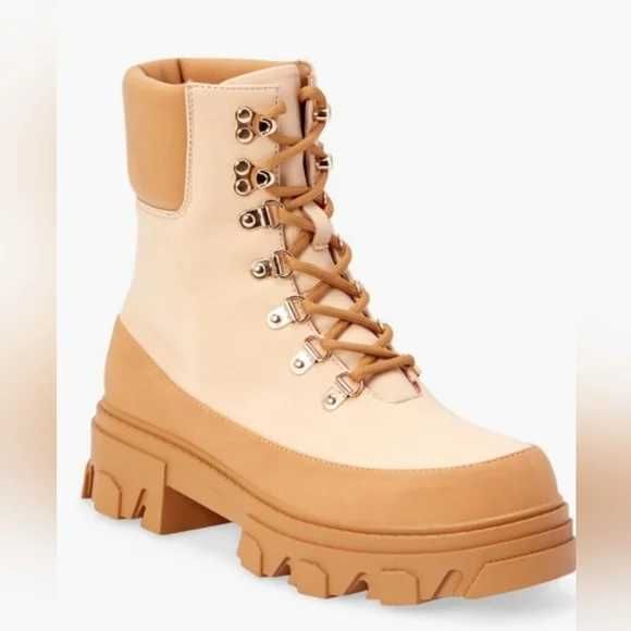 Pythios BUTY trapery rozm. 42 Karmel, BEŻ