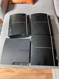 Zestaw uszkdzonych Playstation 3 PS3 fat x3 PS3 slim x1