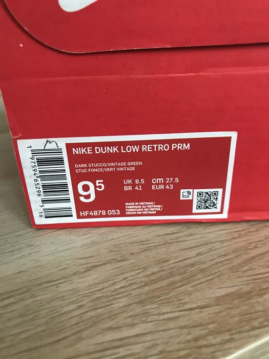 Buty Nike Dunk Low Retro PRM