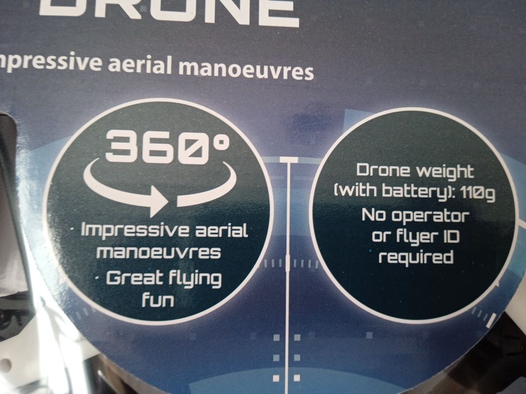 Nowy Dron obrotowy LED 360°