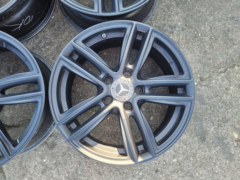 Felgi Alu z Czujniki MERCEDES C CLA E klasa VW Golf 5x112 17 Cal 7.5J