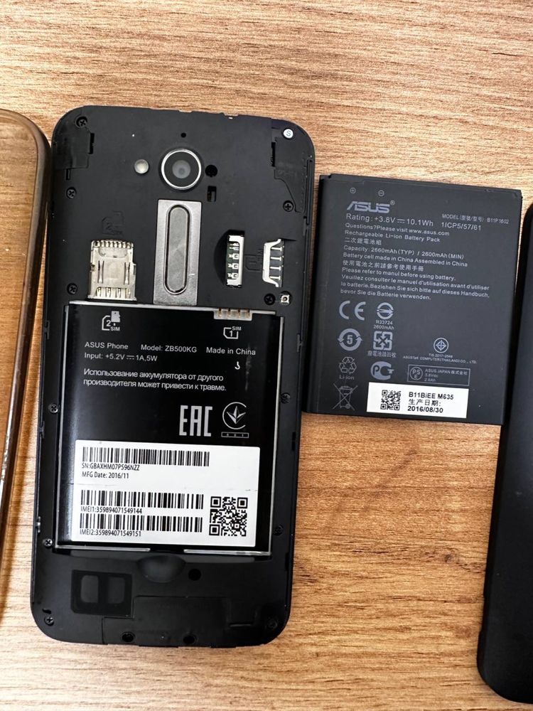 Мобильный телефон Asus ZenFone Go (ZC500TG) Black