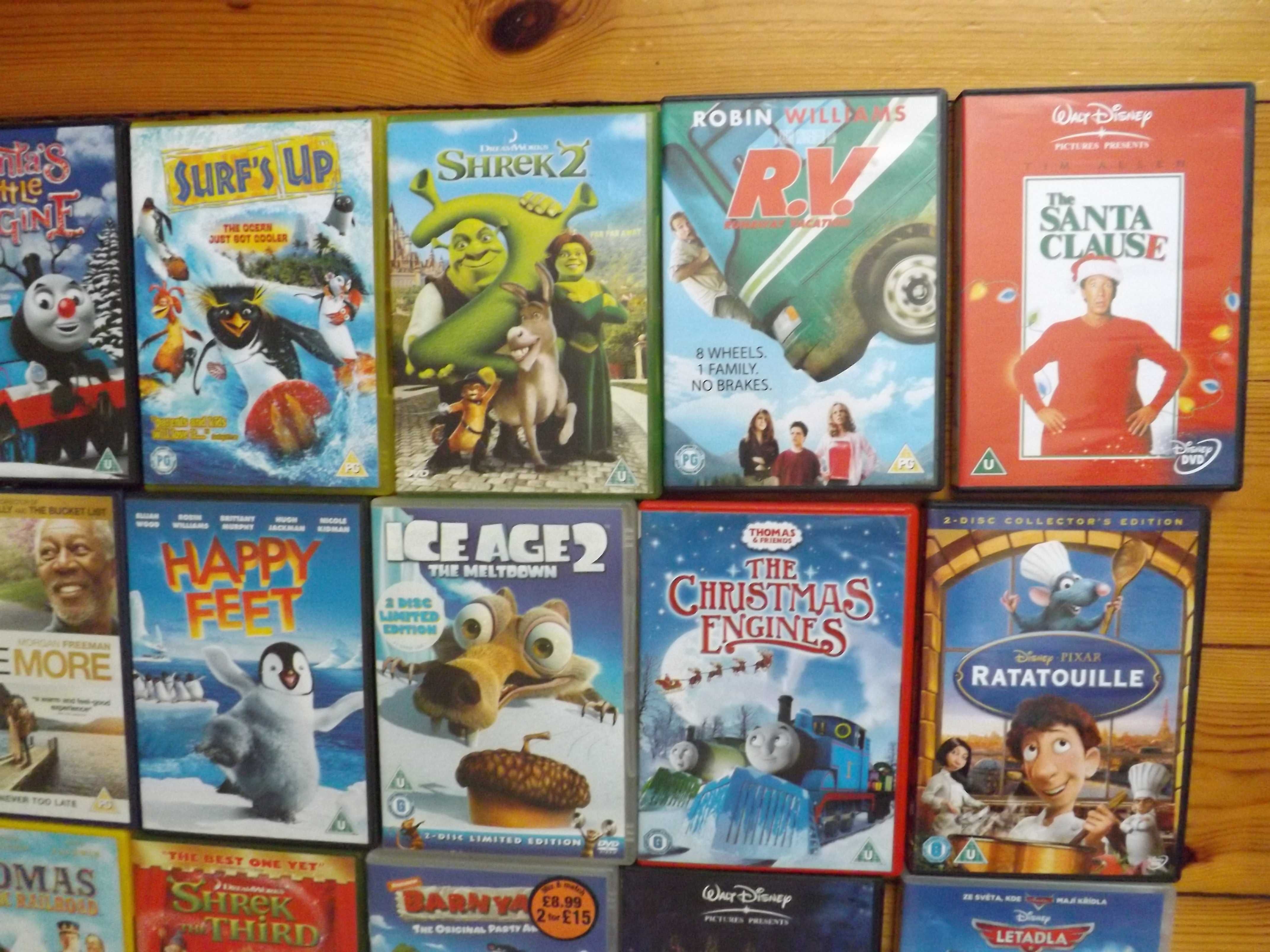 Disney  Harry  Epoka  Shrek filmy dvd bajki zestaw Tomek Olimp w ogniu