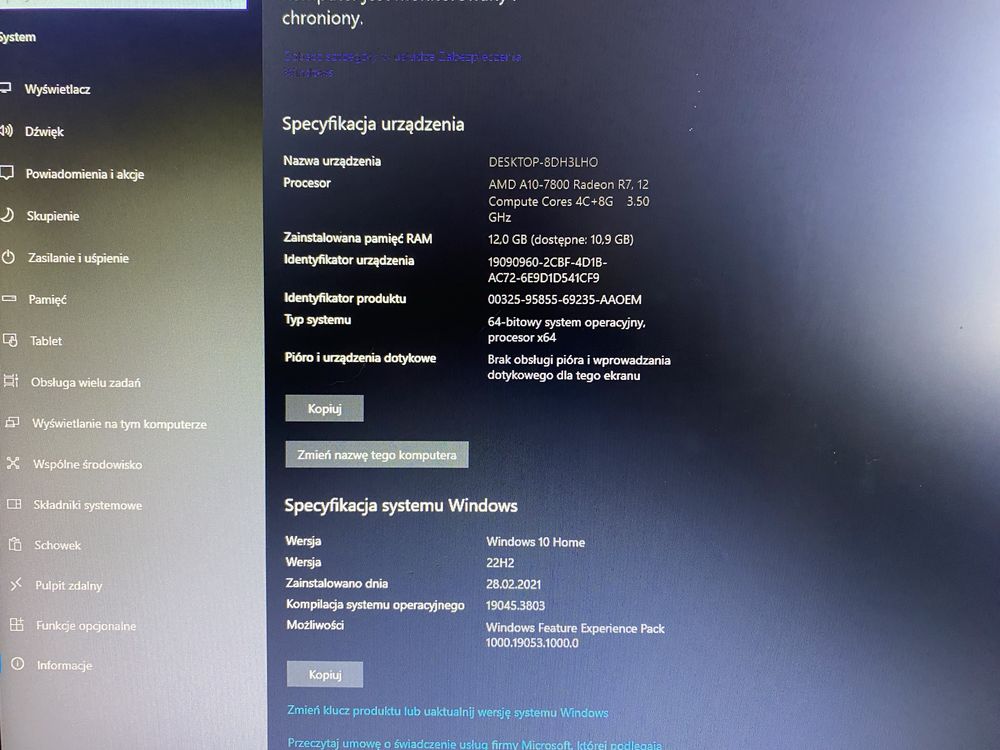Zestaw komputerowy