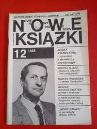 Nowe książki, nr 12, grudzień 1988, Józef Kozielecki