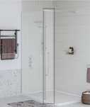 Painel Duche com Defletor 1,20m