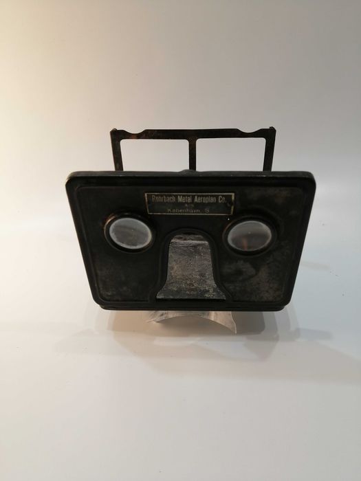 Visor estereoscópico Inic. Sec XX -Rohrbach -Fotografia antiga aviação