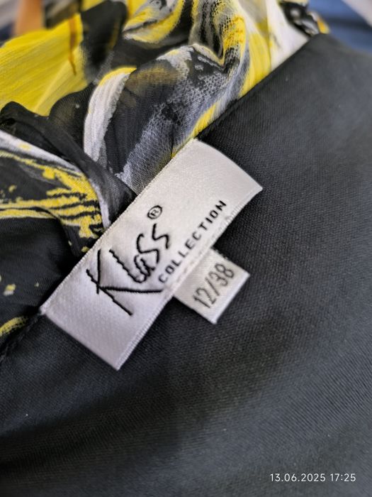 Sukienka 12 L 40 na ramiączkach długa maxi elegancka wizytowa codzienn