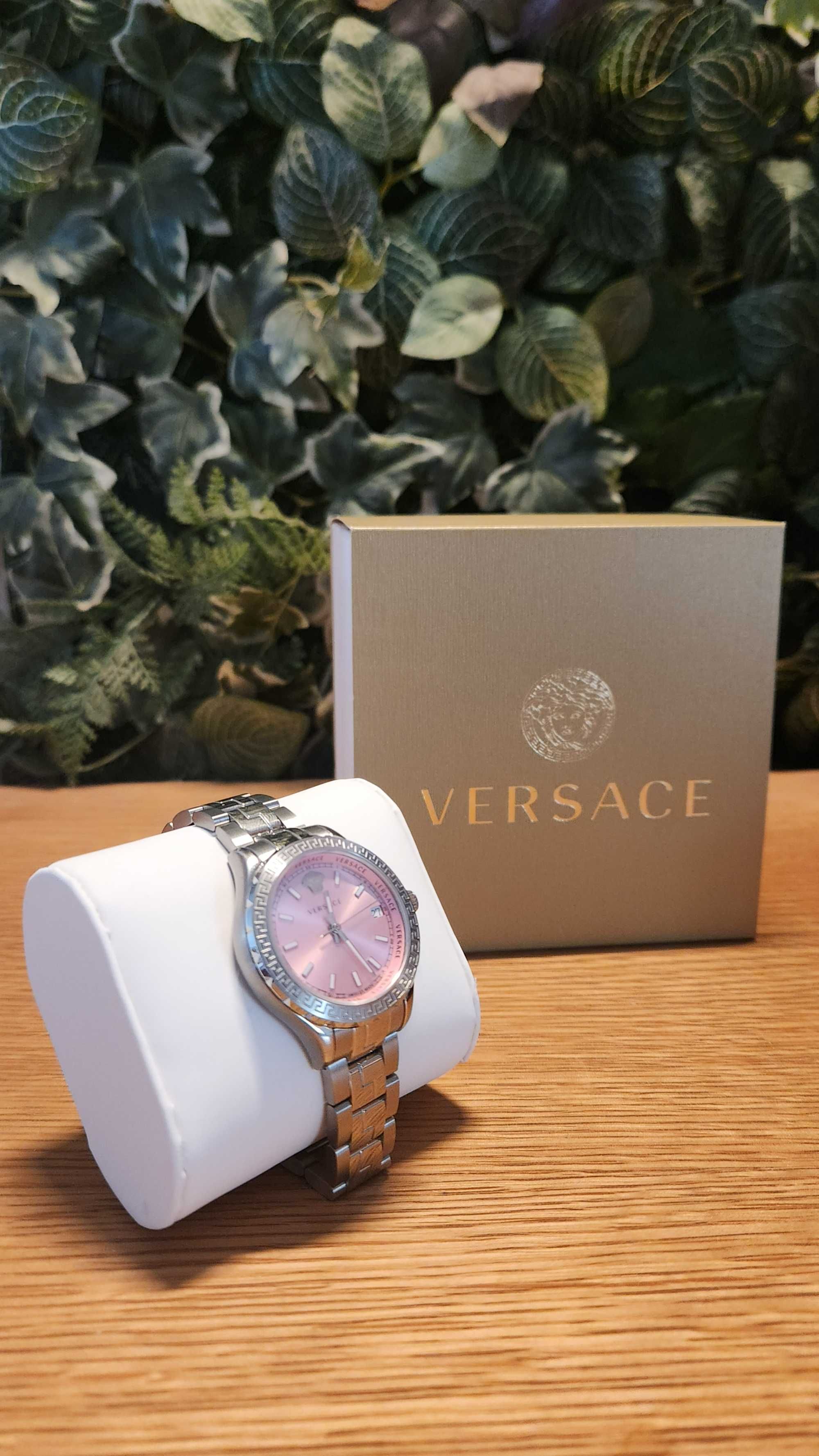 Relogio Versace Hellenyium Rosa