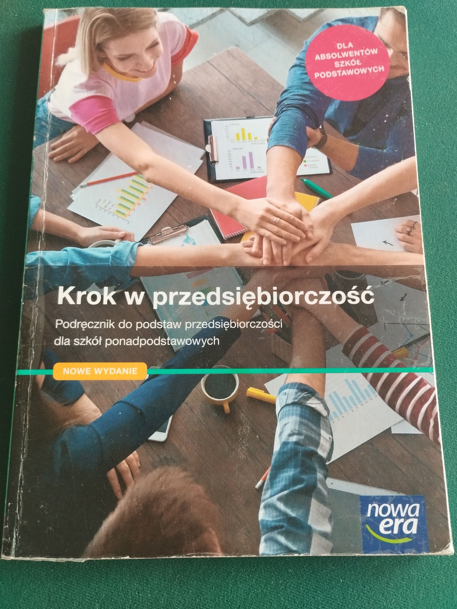 Podręcznik "Krok w przedsiębiorczość"