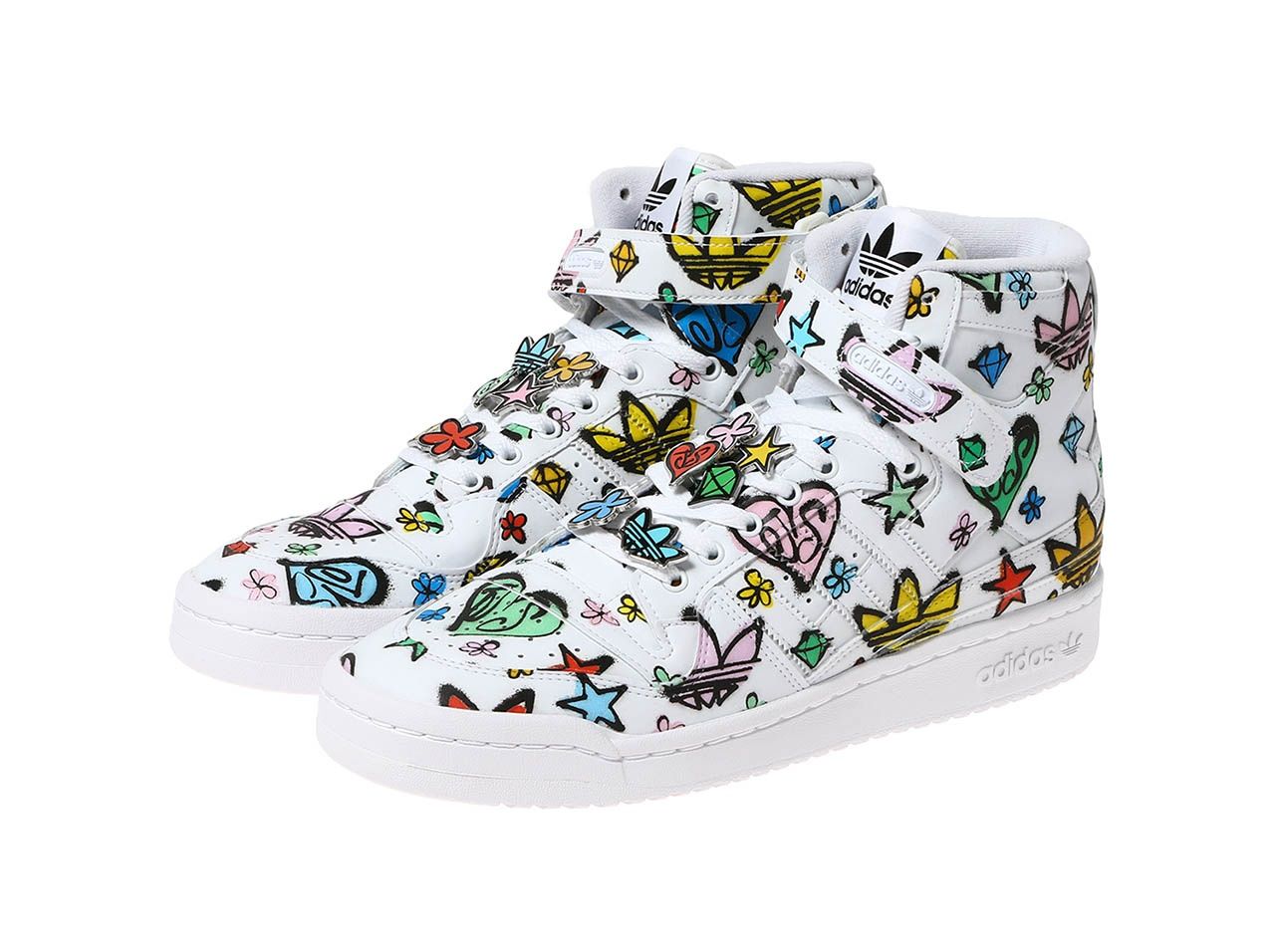 Kicksy adidas x Jeremy Scott Forum 84 HI Mono EUR 46 CM 29,5