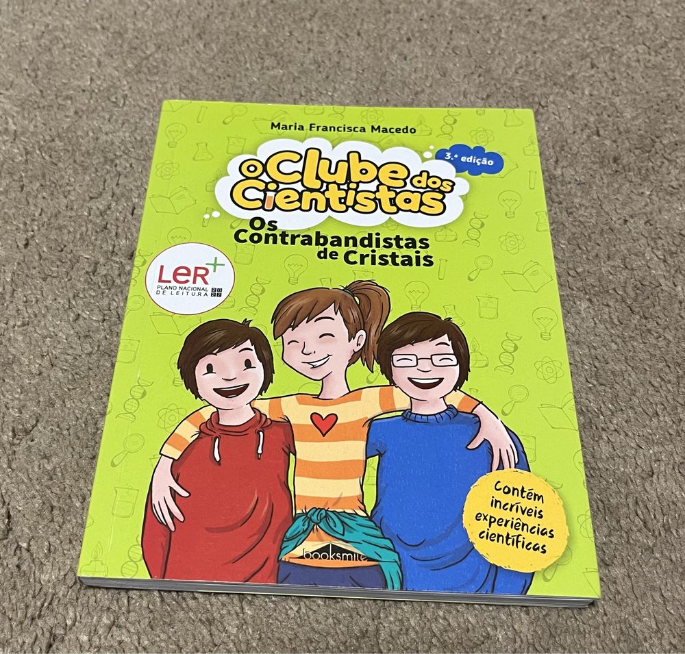 Livros da saga (clube dos cientistas)