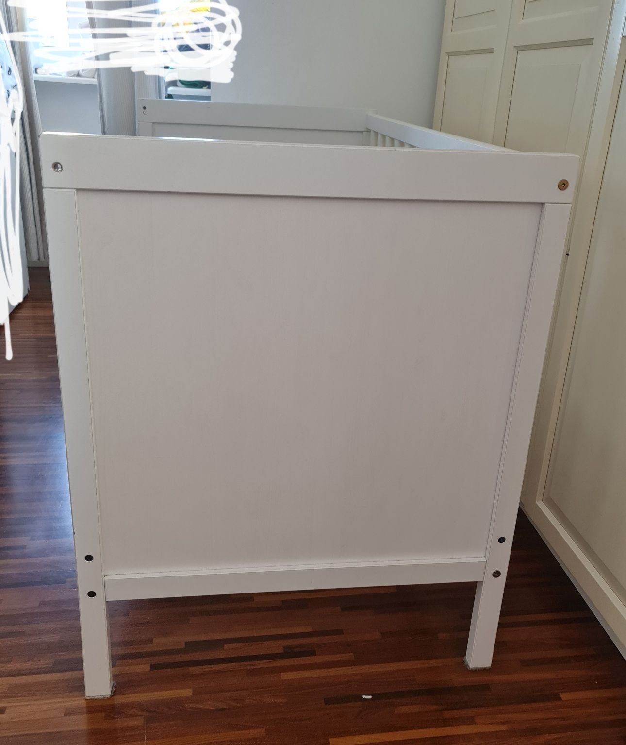 IKEA SUNDVIK Łóżko dziecięce 60x120 białe