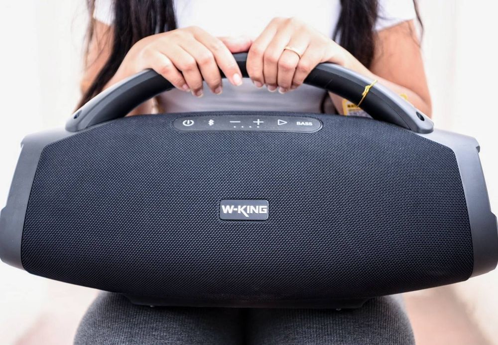 Бумбокс W-KING X20 200W (рівень JBL Boombox 3) підтримка micro SD