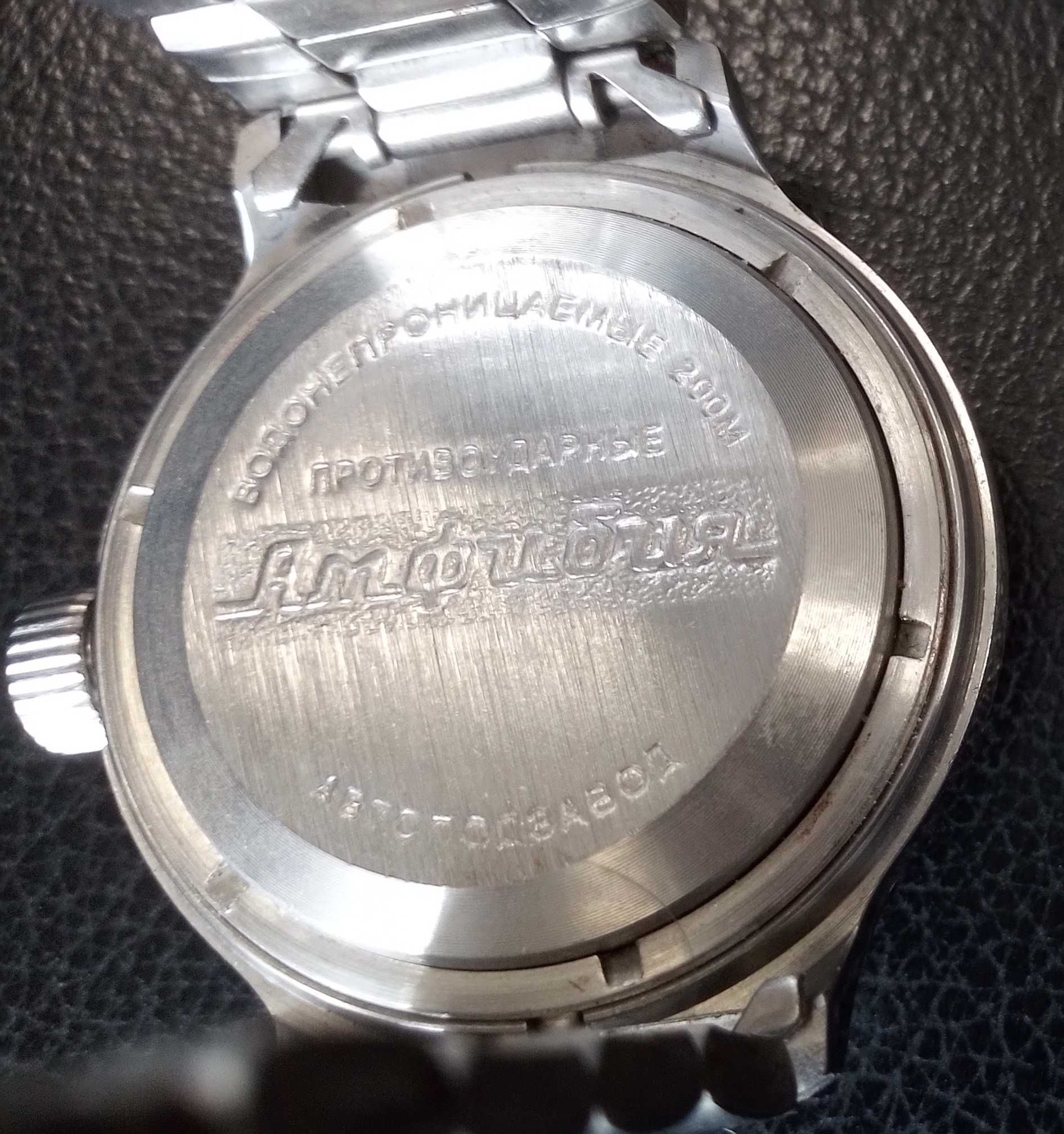 Relógio Vostok Amphibia Mergulho Militar