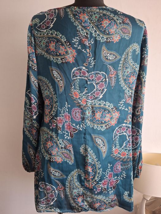 Tunika/sukienka mini satynowa