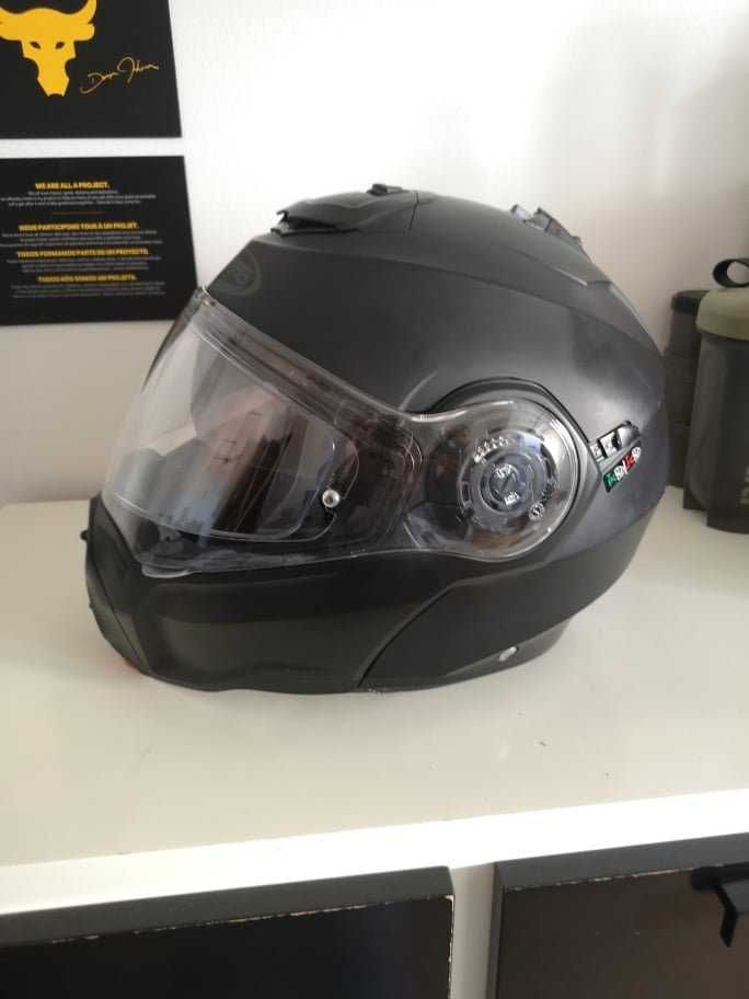 Capacete DROID Preto Matt Caberg XL