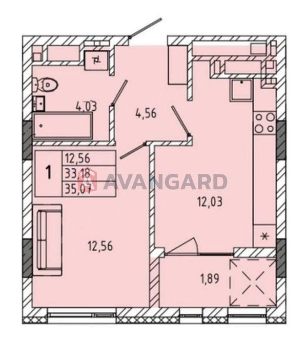 Продається затишна 1 км. кв.  Миколайчука Щурата