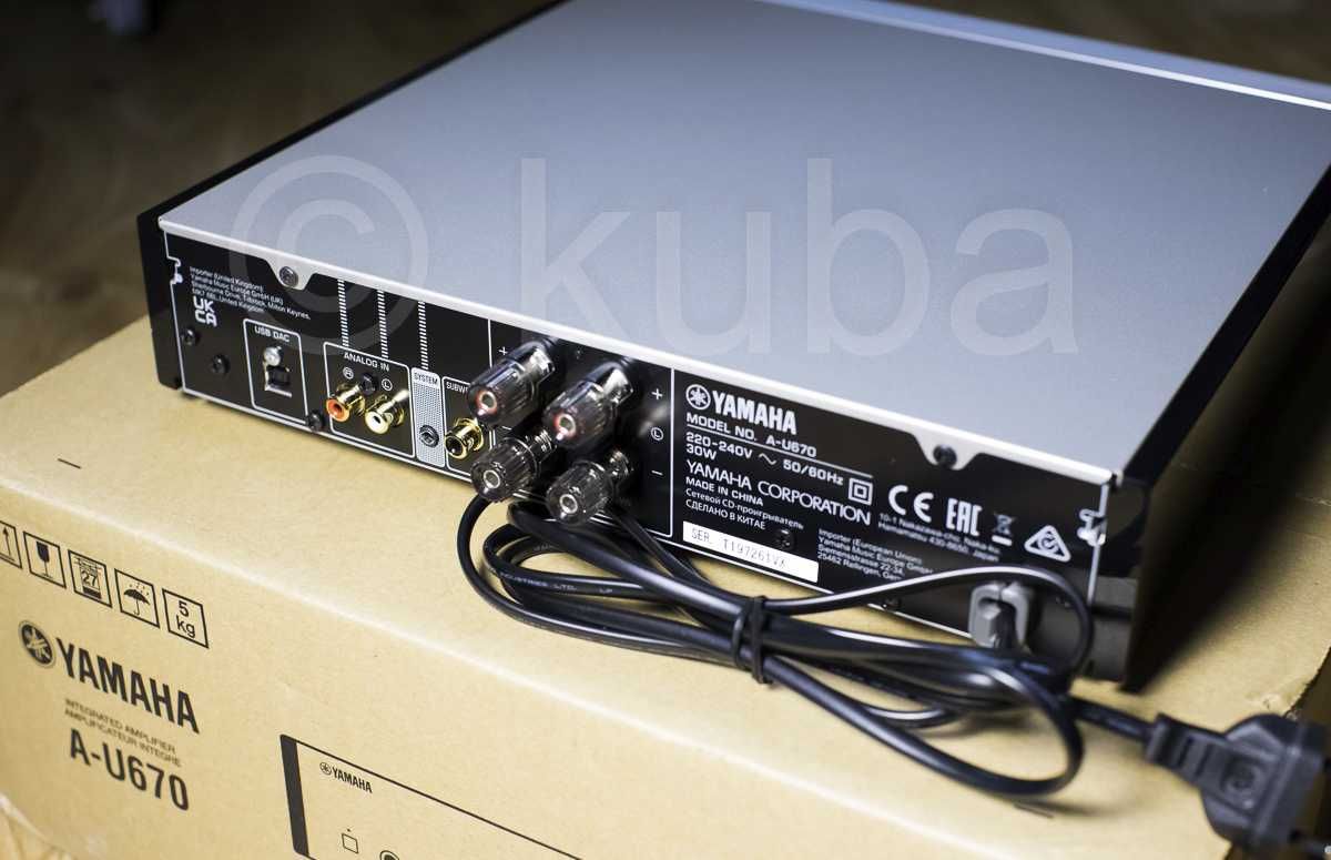 Wzmacniacz z DAC Yamaha Pianocraft A-U670 Idealny