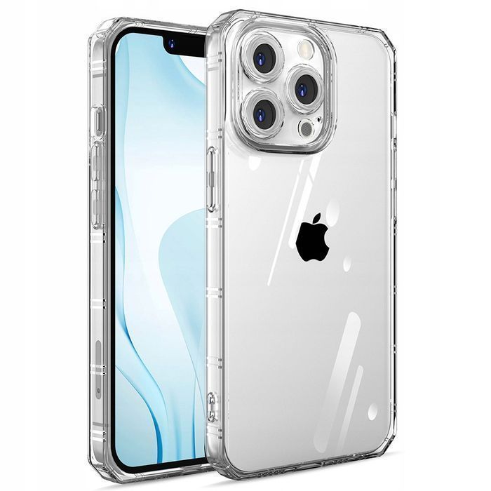 Etui Silikonowe Antishock Pasuje Do Samsung S23 Plus Transparentne