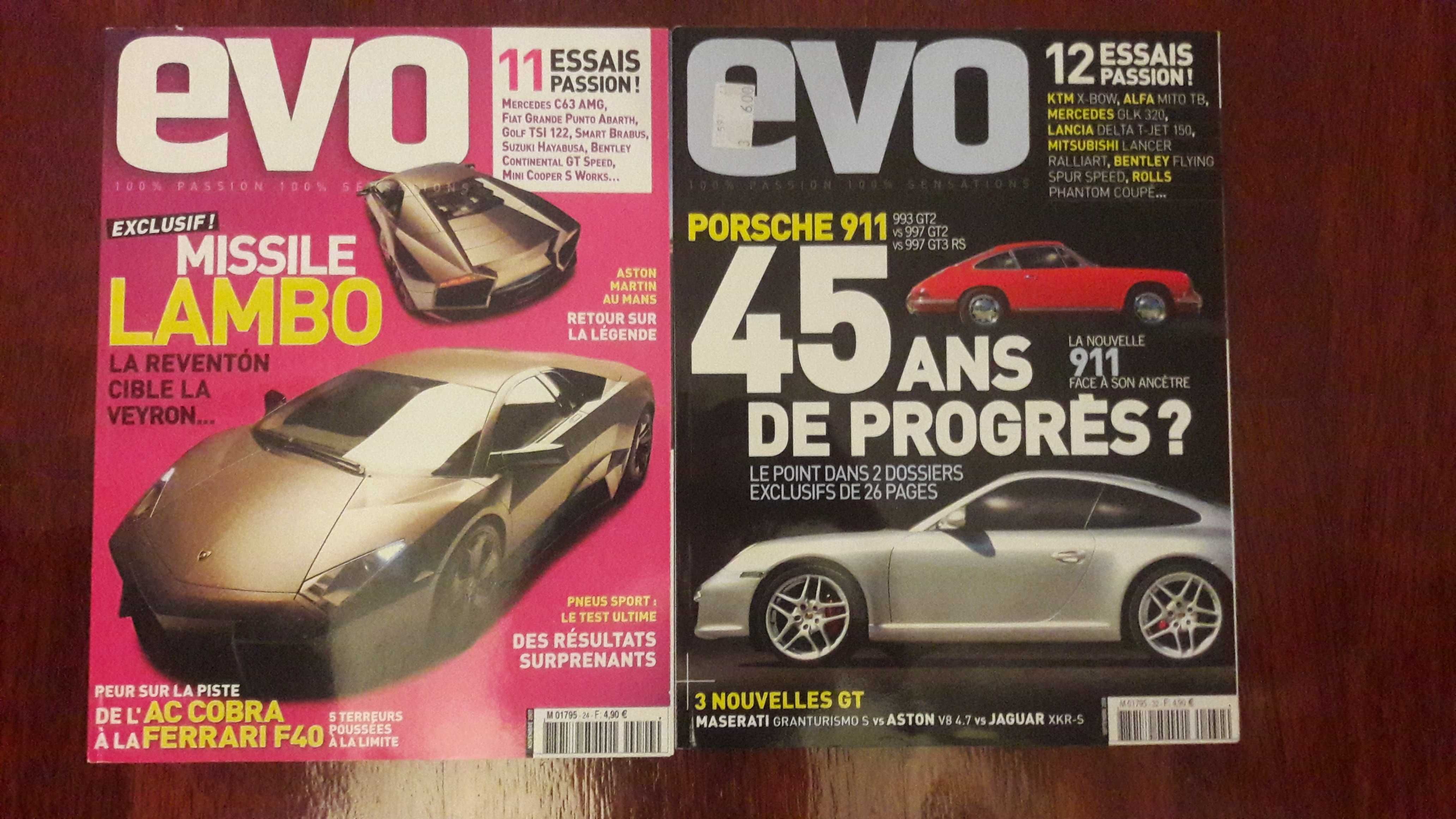 Revistas Francesas "EVO"