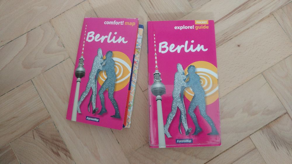 Berlin przewodnik po Niemczech i mapa