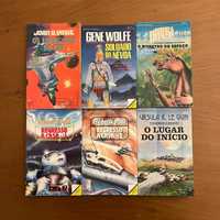 Europa-América 6 livros de bolso de Ficção Científica (envio grátis)