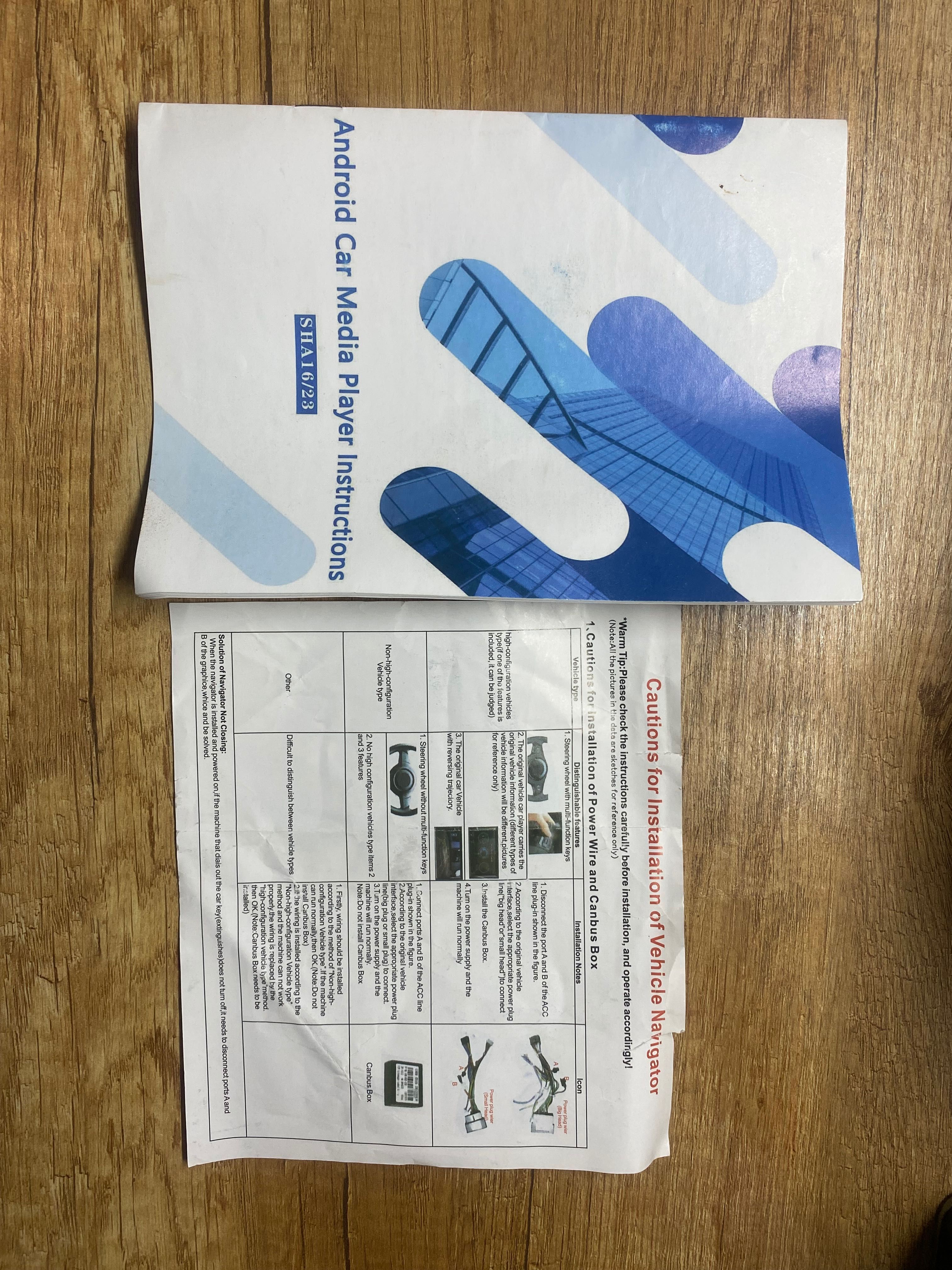 Multimedialny Odtwarzacz Samochodowy z Androidem – Model SHA16/23