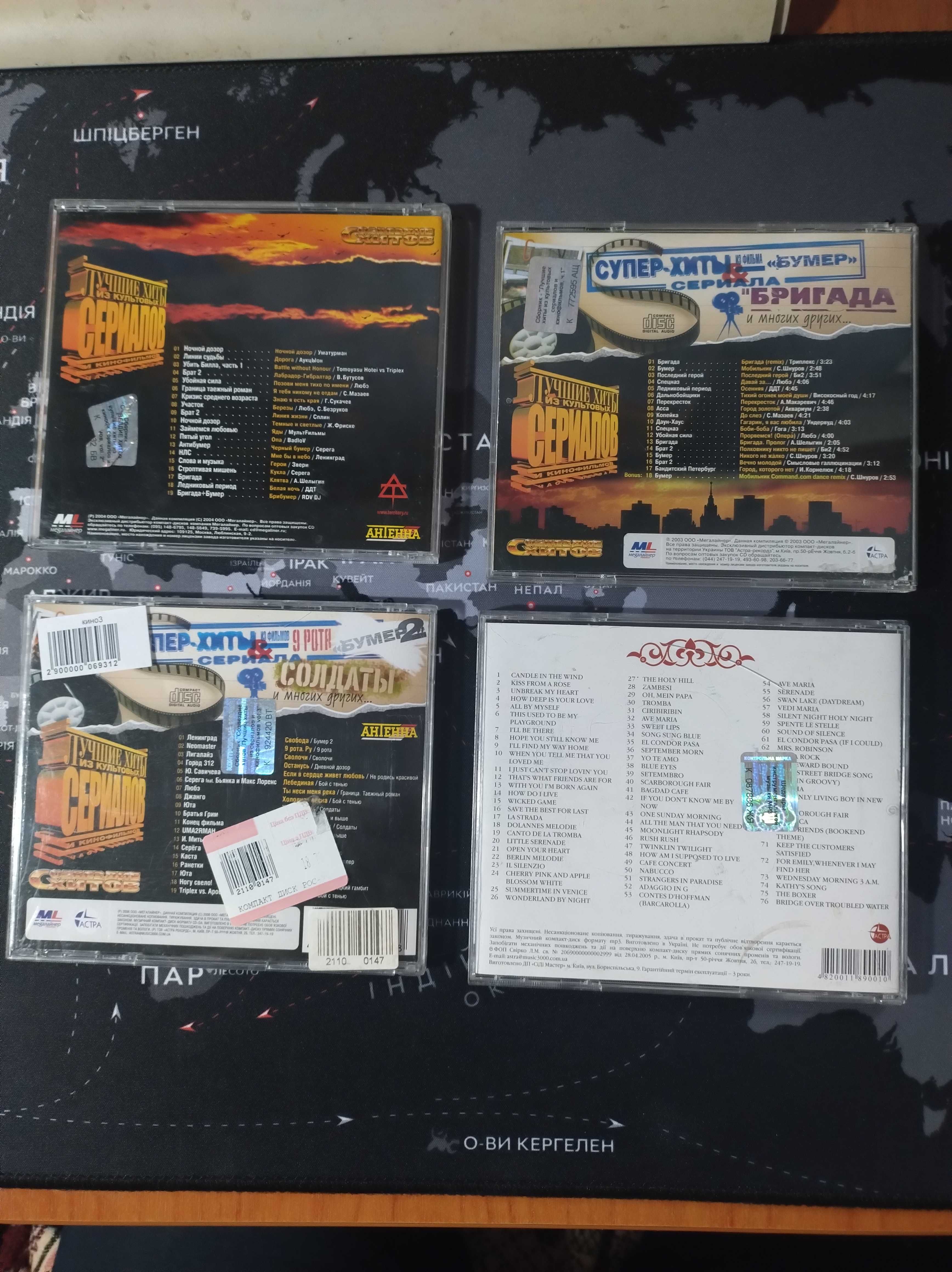 Музичні CD диски