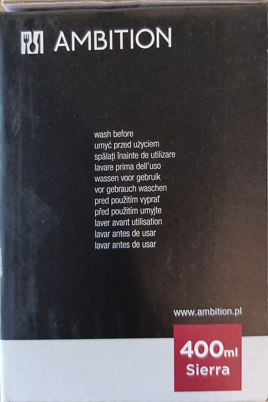 Szklanki Termiczne Ambition Bez Łyżeczek  Kpl (2Szt)