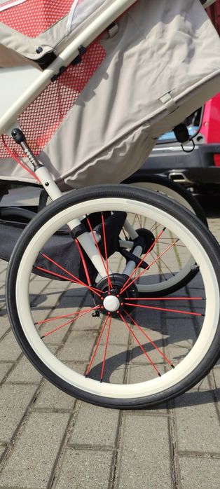 CYBEX AVI wózek do biegania + folia przeciwdeszcz. + moskitiera cybex