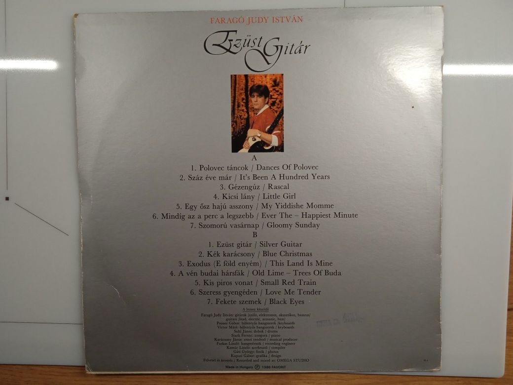 Farago Judy Istvan - Ezust Gitar winyl